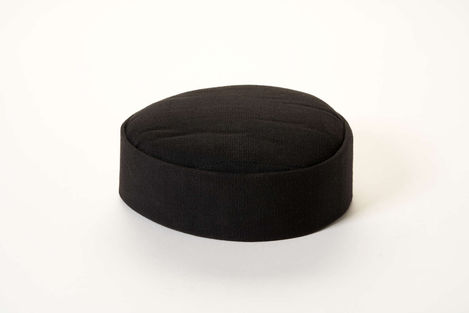 Traditional Hand Woven Cotton Awolowo Fila Hat in Black