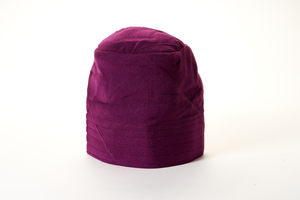 Traditional Hand Woven Cotton Gobi Fila Hat in Purple
